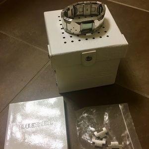 DIESEL Solid Stainless Steel Watch